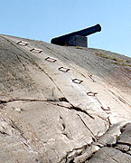 Cannon in the Hanko city