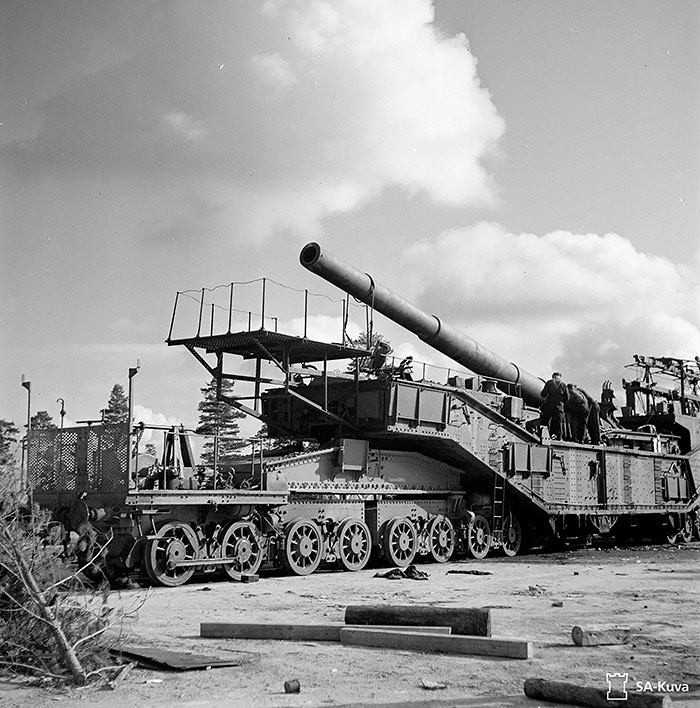 #5 - Ремонт орудий финскими специалистами в 1941 году