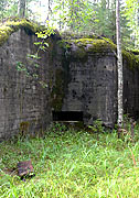 MG bunker at Harparskog line (H-Line)