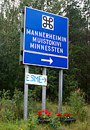 Musum poster near to roat to Hanko