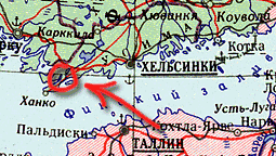Общая карта юга Финляндии