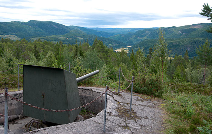 #50 - Emplacement of 75 mm gun