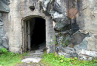 Entrance to the vaults of Hegra fortress