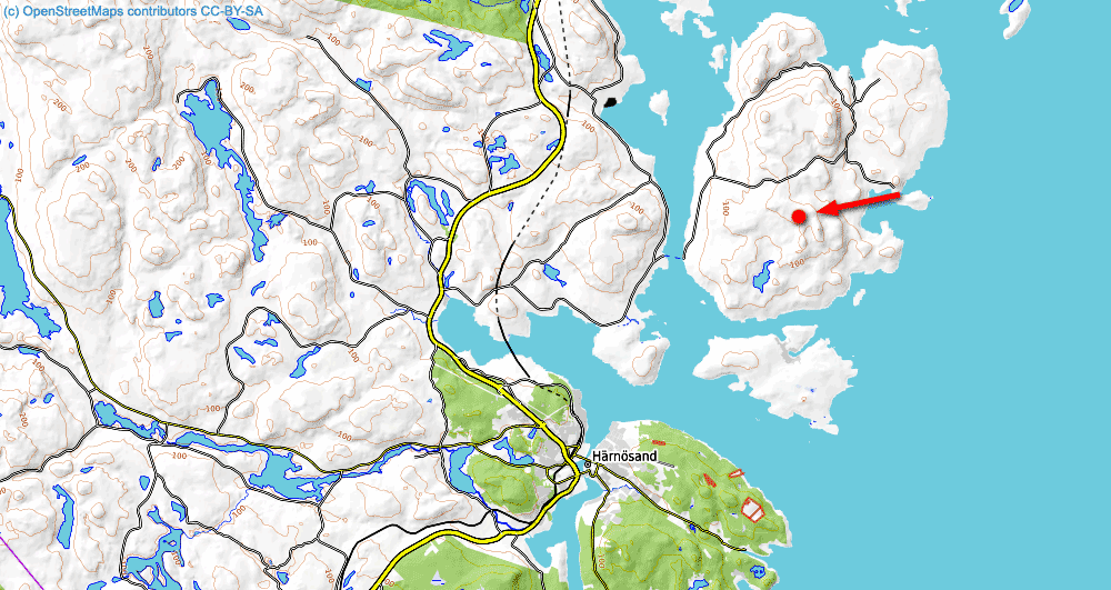 Fortress Hemsö location