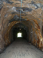 Underground gallery  of Hoytorp Fort