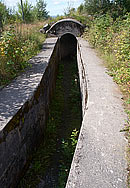 Concrete entrenchments of  of Hoytorp Fort
