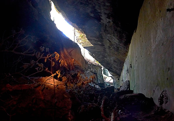 Reserve  powder magazine - Fort Ino