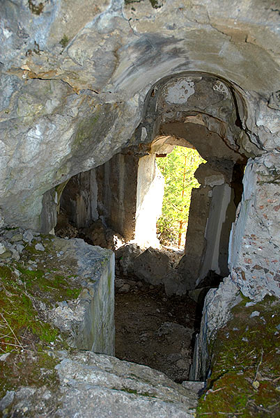 In the depth of the bunker - Fort Ino