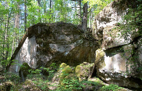 Ruins of strong point - Fort Ino