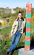 Alex Goss in Ivangorod fortress