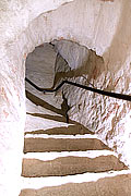 Ladder inside the tower of Ivangorod fortress