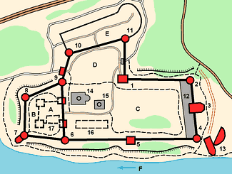 План крепости Ивангород