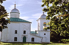 Nikolsky Cathedral in Izborsk fortress