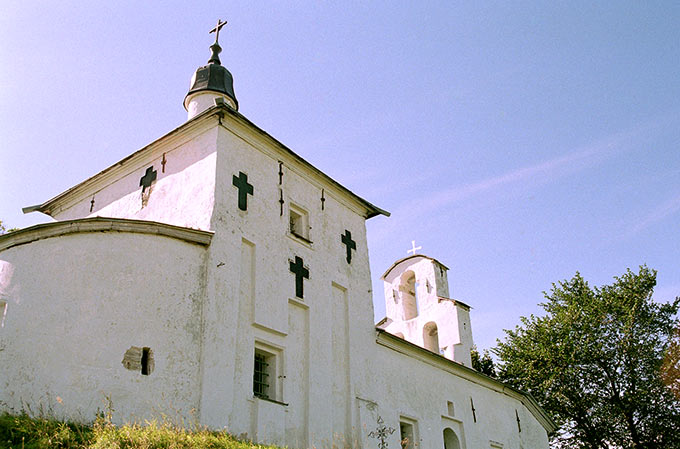 Nikolsky Cathedral in Izborsk fortress