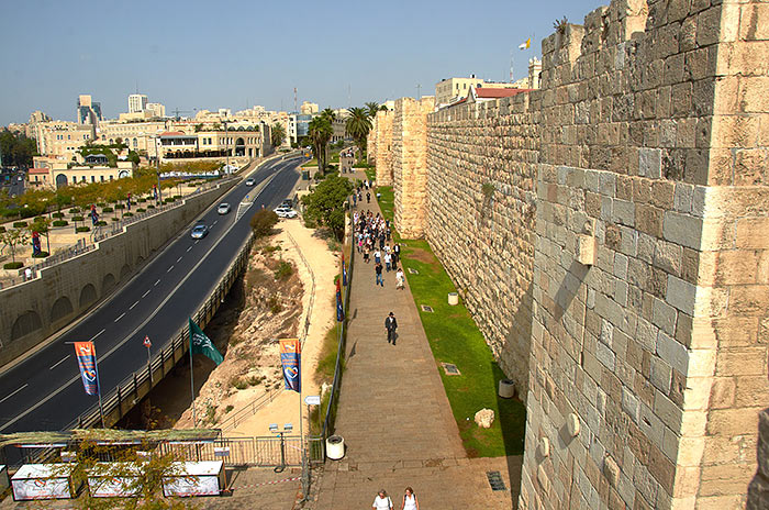 View from Jaffa Gate - Jerusalem