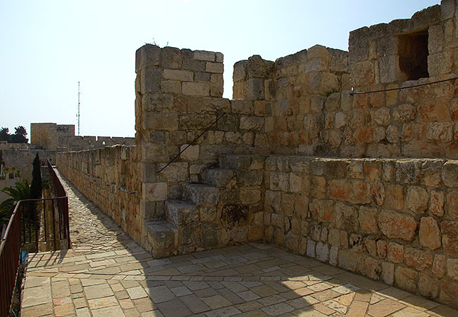 Upper tier of the tower - Jerusalem