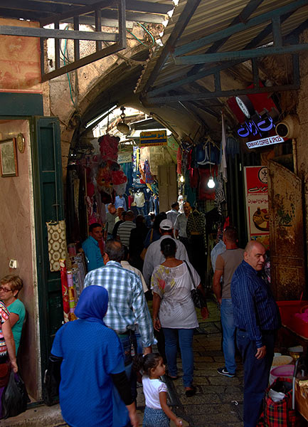 Alleys of the Muslim Quarter - Jerusalem