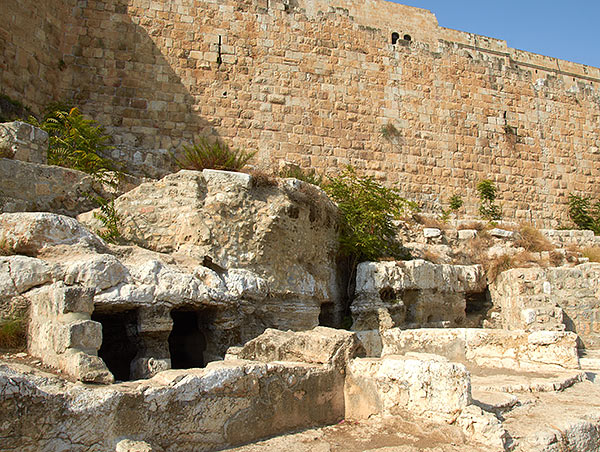 Caves under the Jerusalem walls - Jerusalem