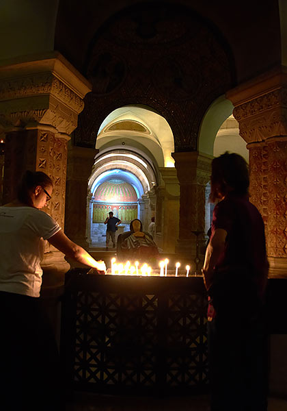 Dungeon of Dormition on Mount Zion - Jerusalem