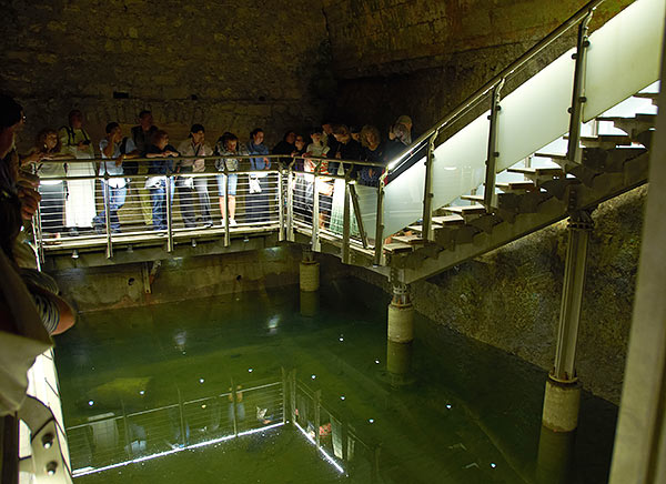 End of the underground route - Jerusalem