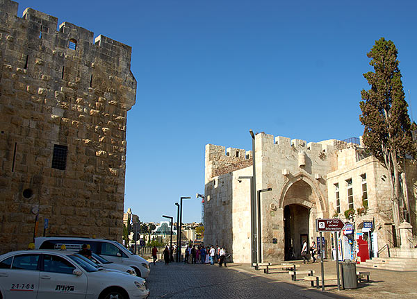 Breach in the Wall and Jaffa Gate - Jerusalem