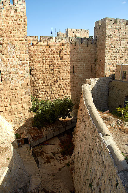 Dry moat - Jerusalem