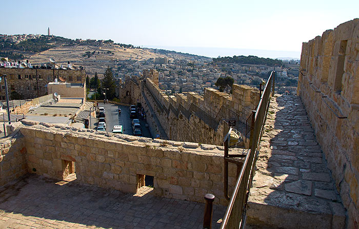 Southern part of the wall - Jerusalem