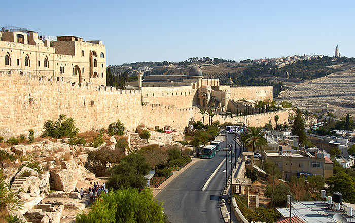 Temple Mount and Southern Wall - Jerusalem