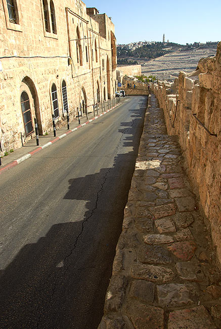 Wall in the Jewish Quarter - Jerusalem