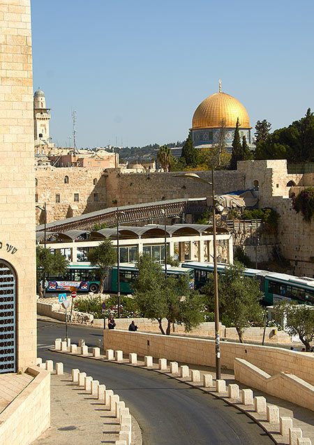 View of the Western Wall - Jerusalem