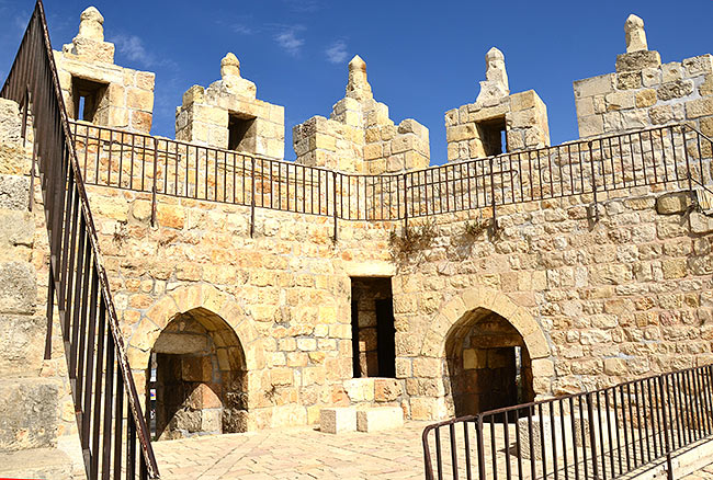 One more Gate tower - Jerusalem