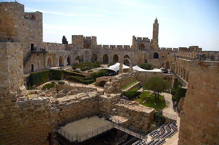 #40 - Courtyard of the Citadel - view to the west