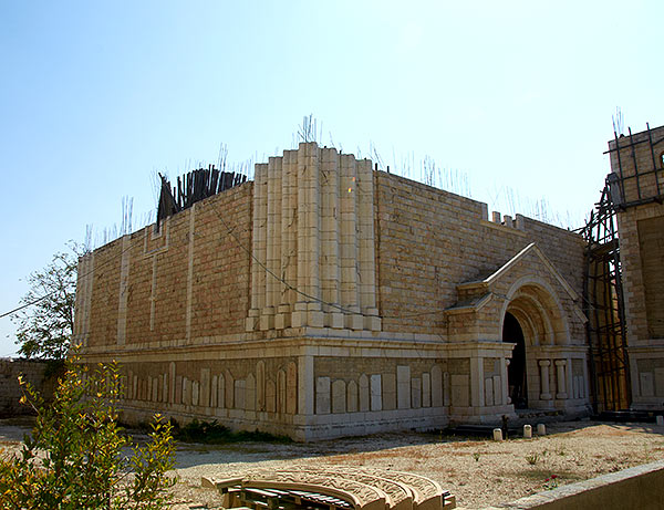 Unfinished Armenian Church on Mount Zion - Jerusalem