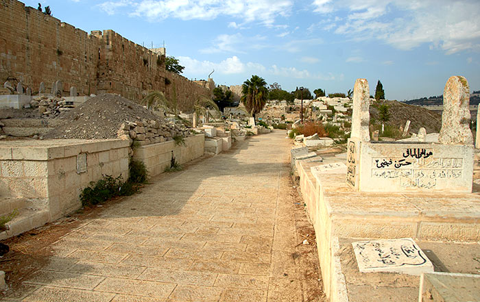 Muslim cemetery - Jerusalem