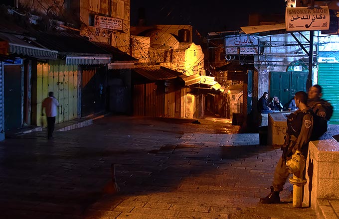 Jerusalem by night