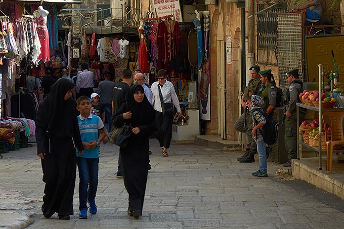 Streets of the Old Town of Jerusalem