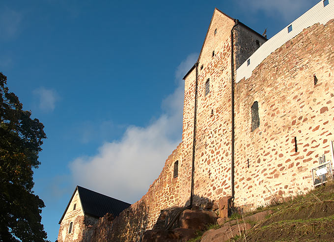 Walls of Kastelholm Castle