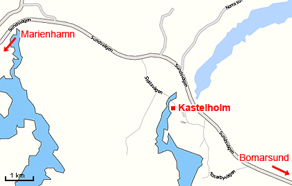 Area of Kastelholm Castle