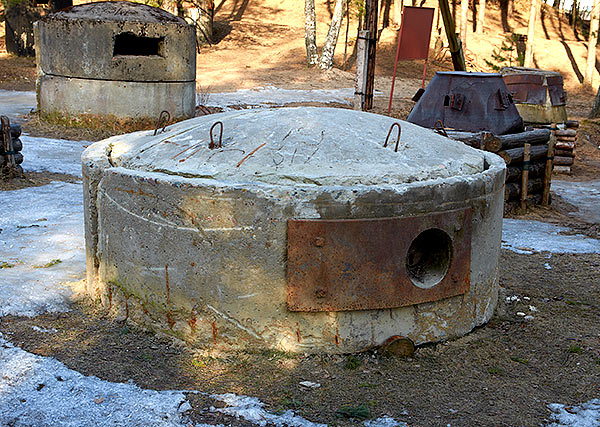 #38 - Firepost of reinforced concrete