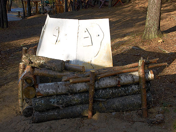 #36 - Infantry armour shield with three loopholes