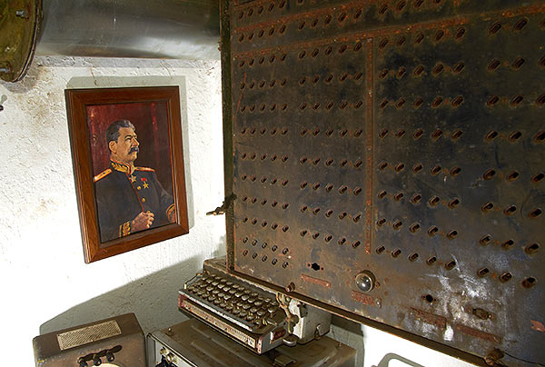 #13 - "Red corner" with a portrait of Comrade Stalin