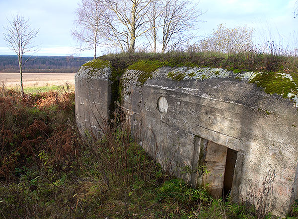 Entrance to mashine-gun bunker - KaUR