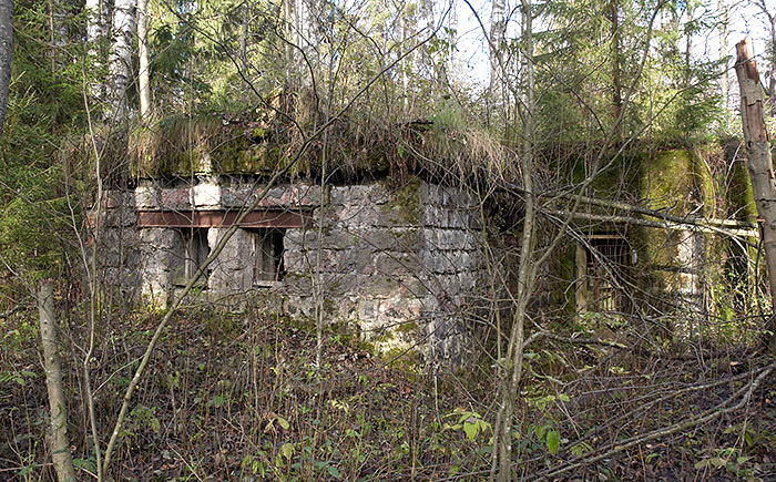 Rear side of bunker - KaUR
