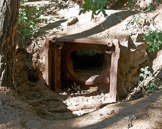 Machine gun bunker remains - KaUR