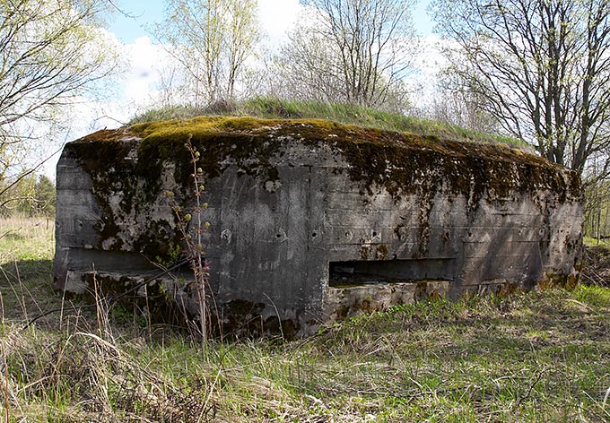 KAUR Machine-gun pillbox near Vaskelovo