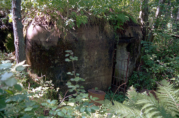 Entrance to the pillbox - KaUR