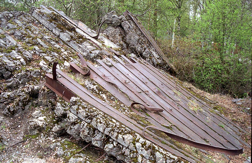 Roof of pillbox - KaUR