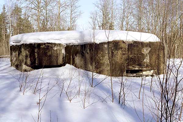 Big machine-gun pillbox - KaUR