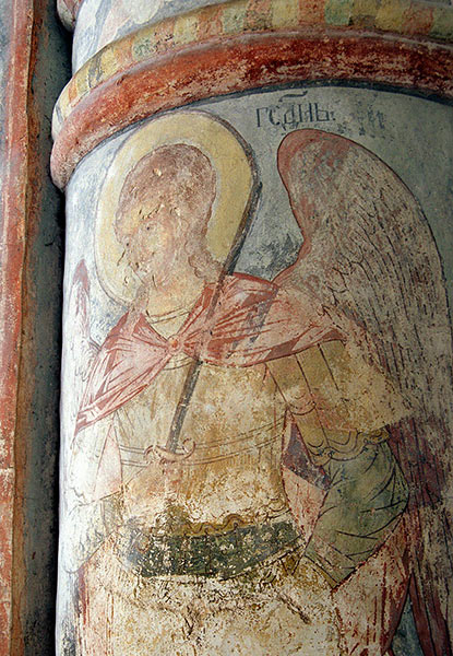 Fresco of Holy Gates - Kirillo-Belozersky monastery