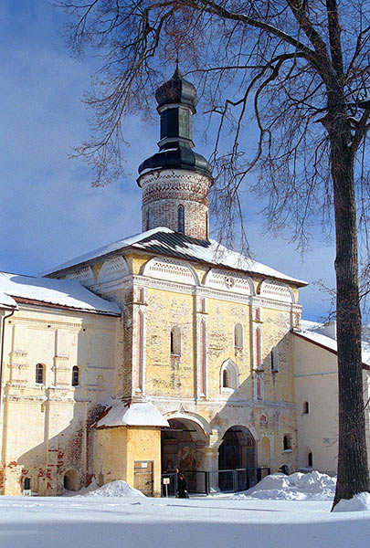 Church of St.John Climacus above the Holy Gates - Kirillo-Belozersky monastery